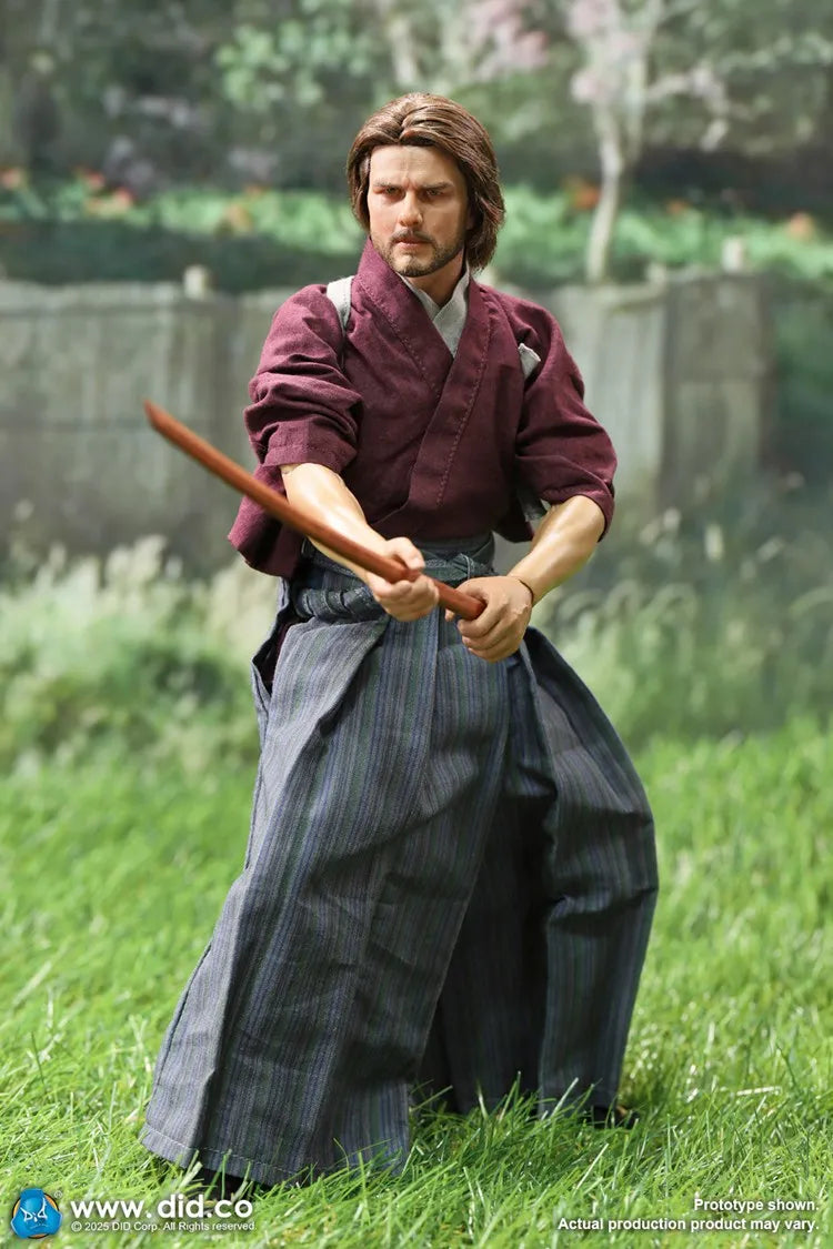 DID NS80186 1/6 US Infantry Captain Nathan Cloth Action Figure Mini Samauri Sword Ornament 12" Male Figurine Model Collection