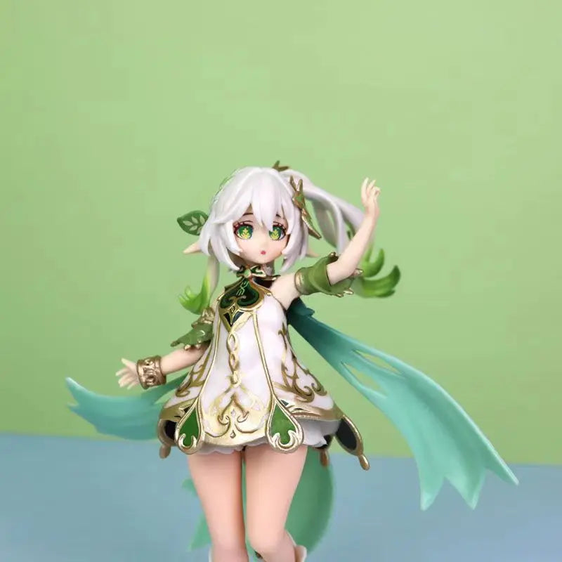 Genshin Impact Figure Nahida 19CM PVC Anime Lesser Lord Kusanali Model Toyfor Boy Gift Collection Action Figures Christmas Gifts