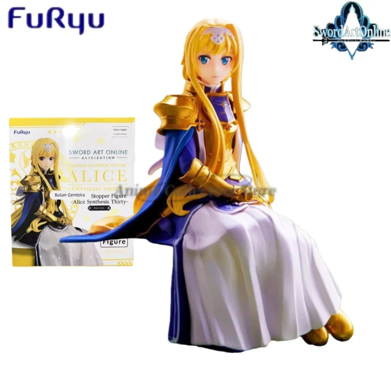 In Stock Original  Furyu Sword Art Online Alicization Alice Asuna Konno Yuuki Anime Action Figure Toys Model Ornaments