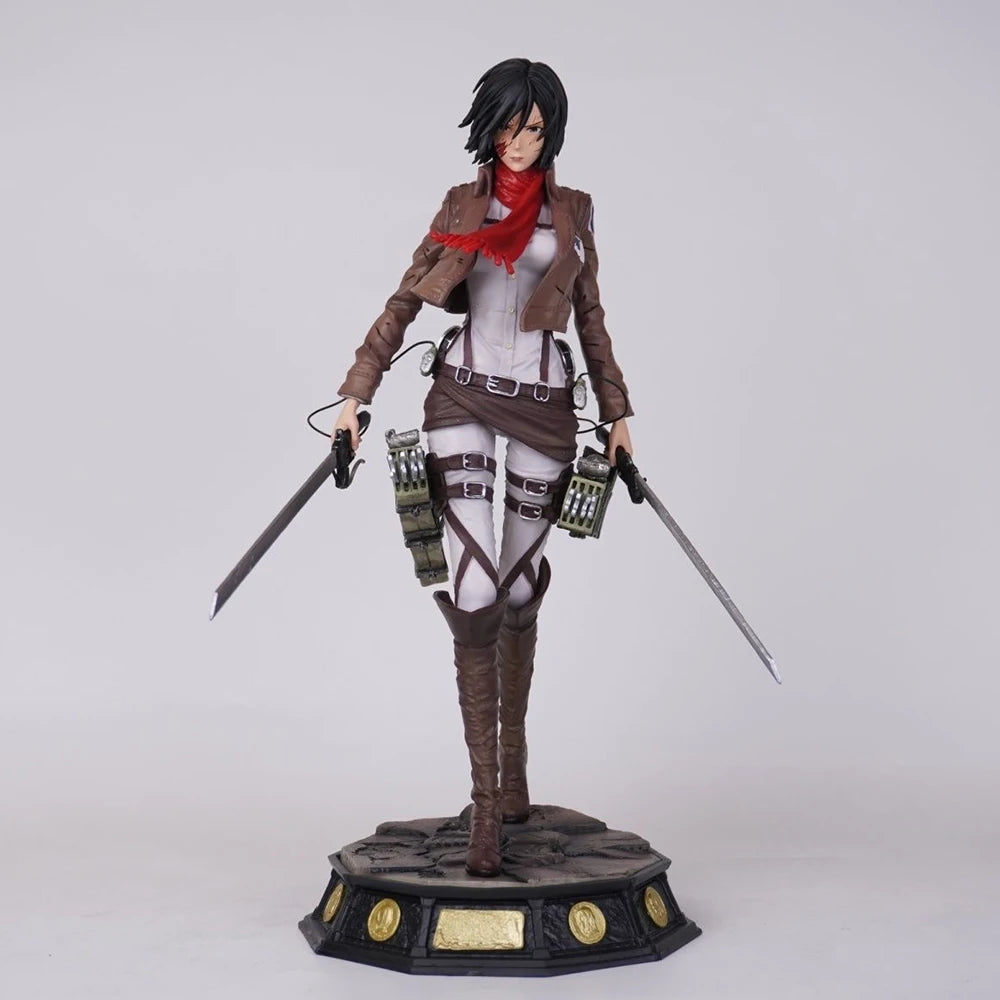 30cm Attack on Titan Mikasa Ackerman 1/6 PVC Action Figure Anime Figure Model Toys Collection Doll Gift