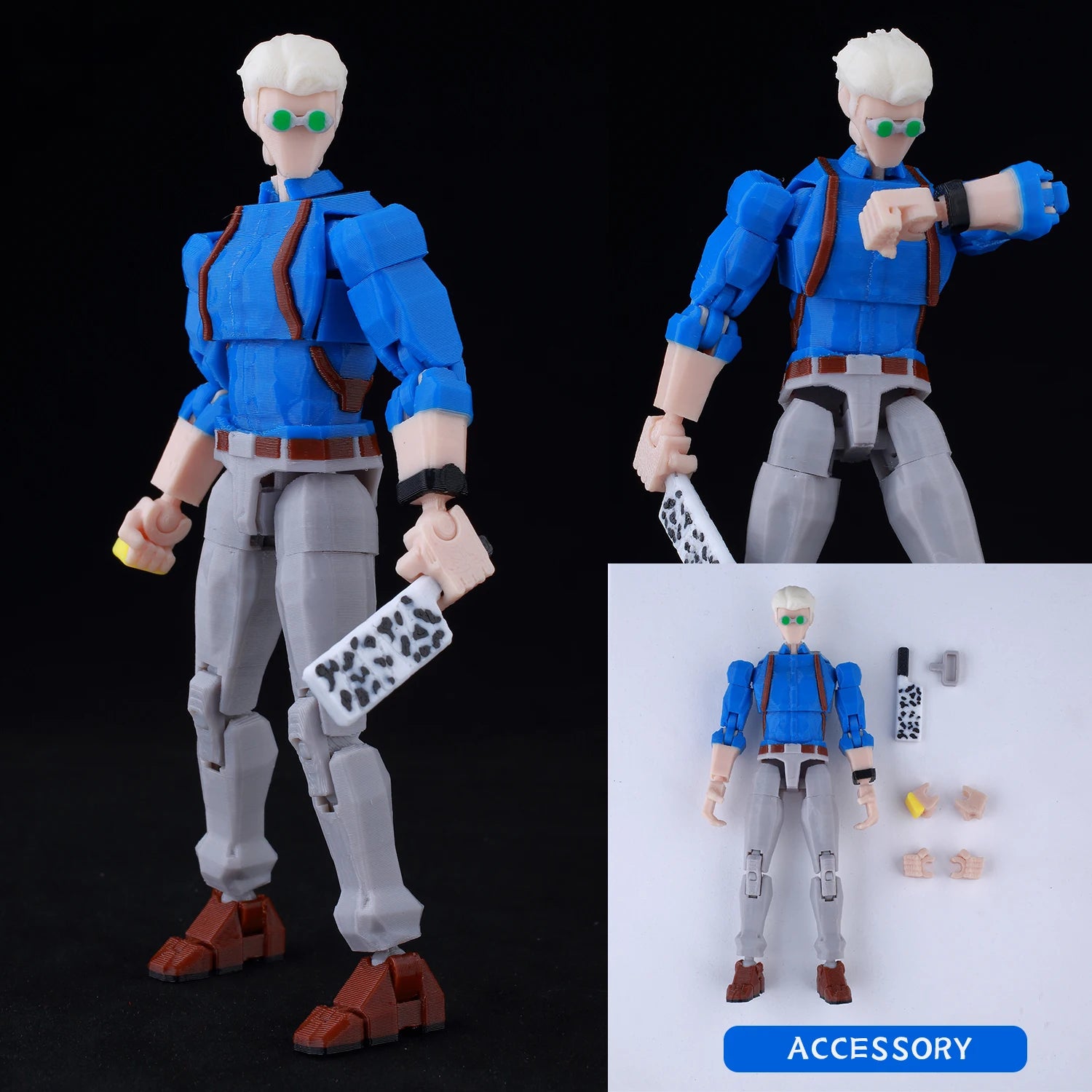 3d Printed Dummy13 Jujutsu Kaisen Ryomen Sukuna Action Figure Anime Model Toys Multi-Jointed Poseable Collectible Toy Gift