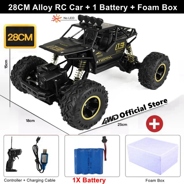 Oike RC-Auto, ferngesteuertes Kletterfahrzeug, für den Außenbereich, Geländewagen, 4WD, Renn-Driftautos, Spielzeug, Geschenk für Kinder und Erwachsene
