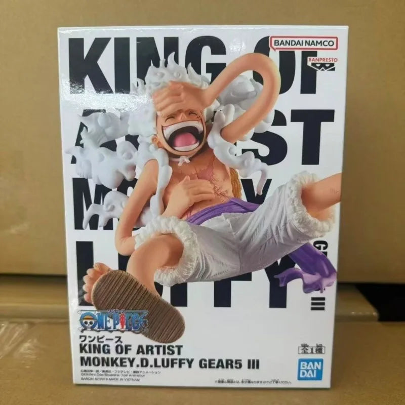 Bandai Banpresto One Piece In stock Nika Monkey D. Luffy Anime Figure Gear5 Ver. DXF Collectible Doll Model Toy Gift WY