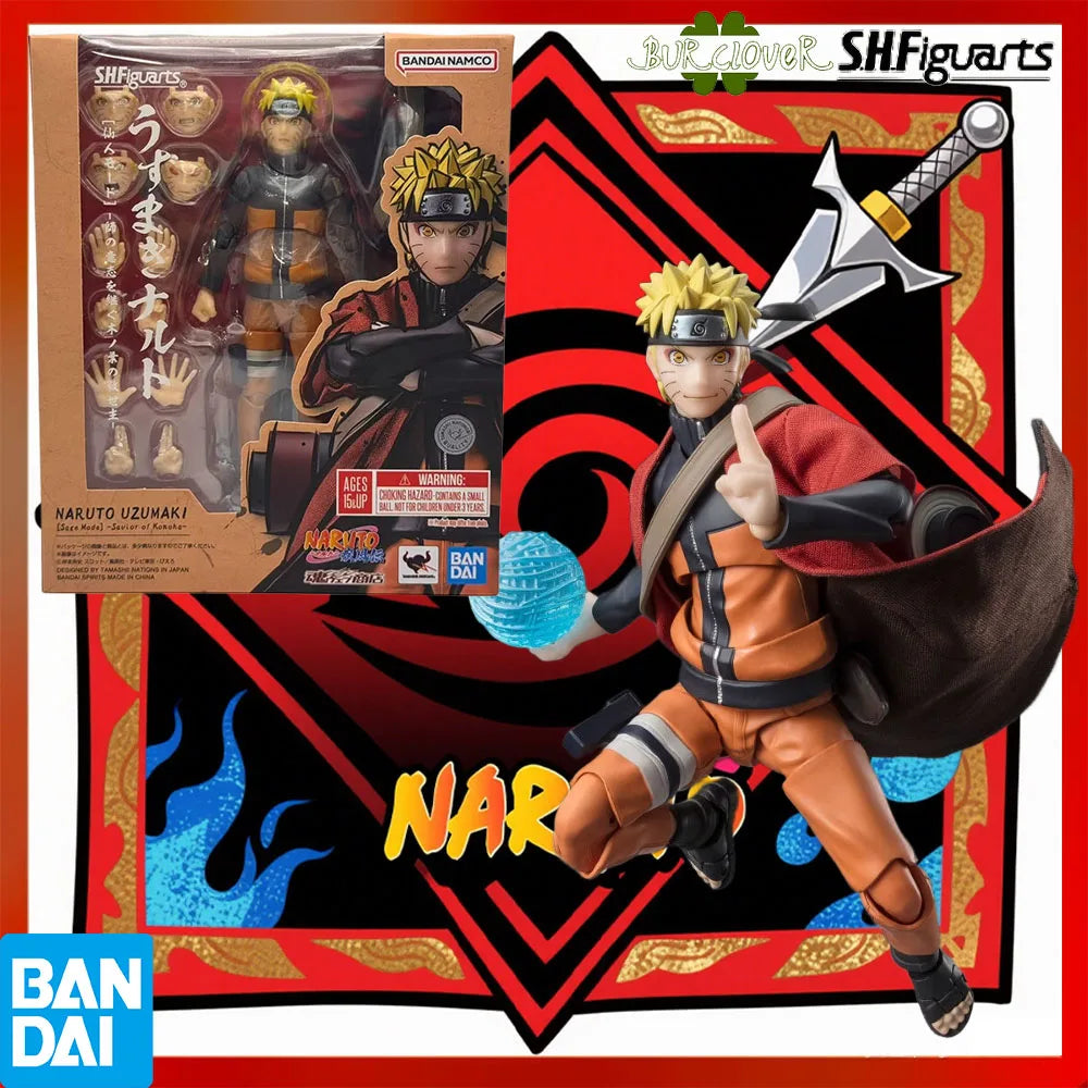 100% Authentic Bandai S.H.Figuarts • Naruto Series • Jiraiya Naruto • Articulated Action Figures • The Perfect Gift for Kids