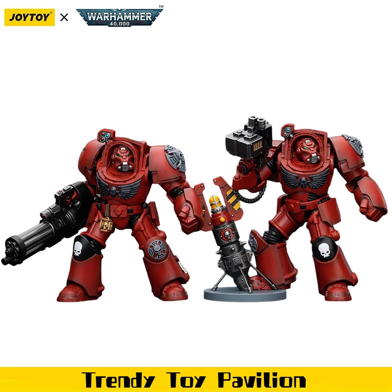【JOYTOY】Warhammer 40K Blood Angels Terminator Squad 1/18 Action Figure Model Toy