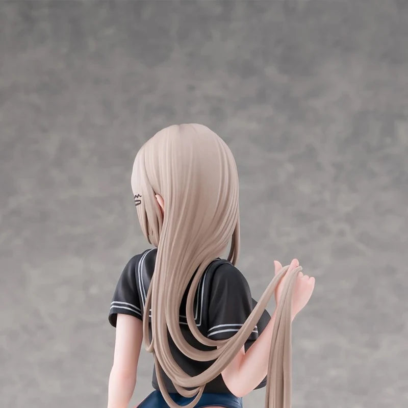 Tsugi no Jugyou wa Suiei Yuzu Anime Girl Figure Before the Swim: Getting Ready to Change Yuzu Action Figure Model Doll Toys Gift
