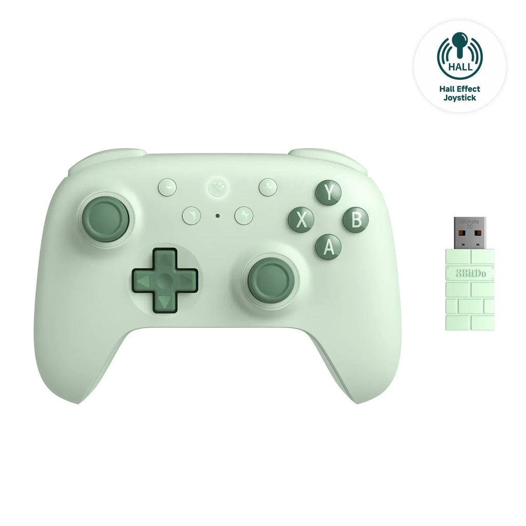 8BitDo Ultimate 2C Wireless Gaming Controller New Color Gamepad Joystick for PC Windows 10/11 Steam Deck Raspberry Pi Android