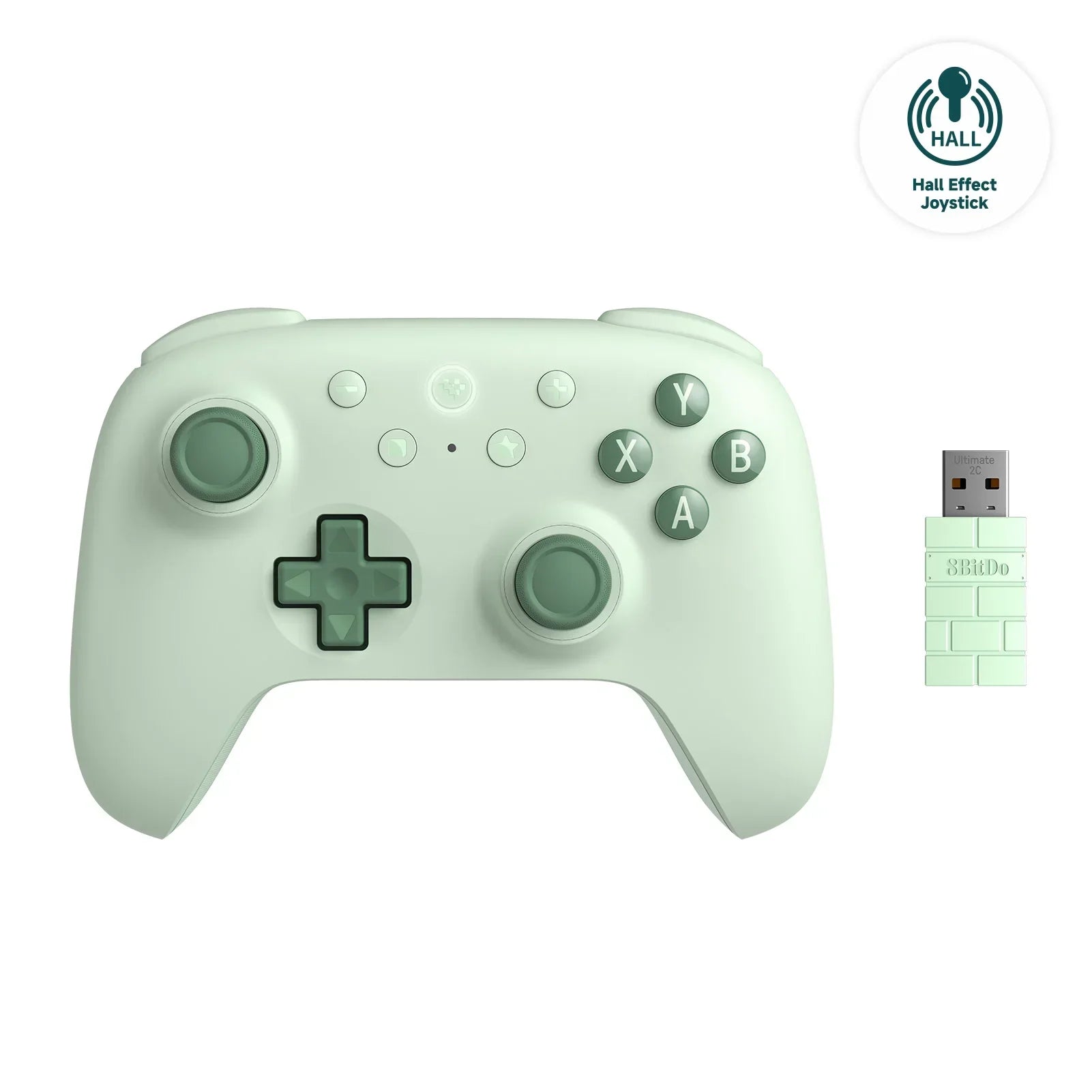 8BitDo Ultimate 2C Wireless Gaming Controller New Color Gamepad Joystick for PC Windows 10/11 Steam Deck Raspberry Pi Android