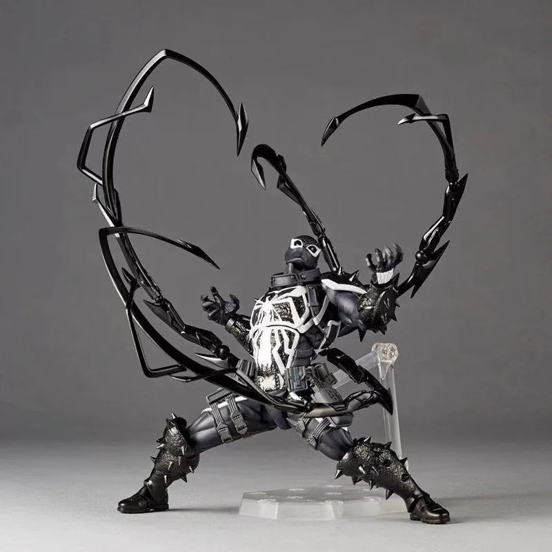 Agent Venom Actionfigur Kaiyodo Revoltech Figur Marvel PVC bewegliche Sammlung Eugene Thompson Ko Modell Spielzeug Geschenk
