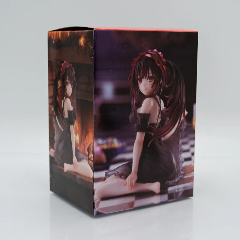 24cm KDcolle Date A Live Kurumi Tokisaki Anime Figure Date A Bullet Yatogami Tohka Bunny Girl Action Figure Adult Model Doll Toy