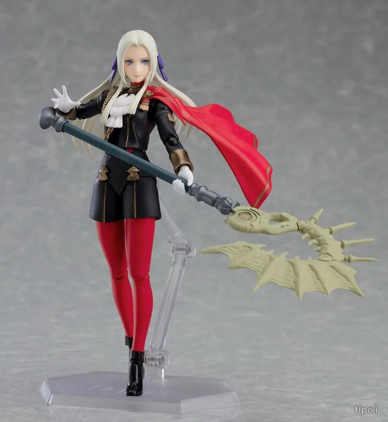 Genuine Figma#461 Edelgard von Hresvelg Action Figure Fire Emblem Houses Anme Model In Stock.