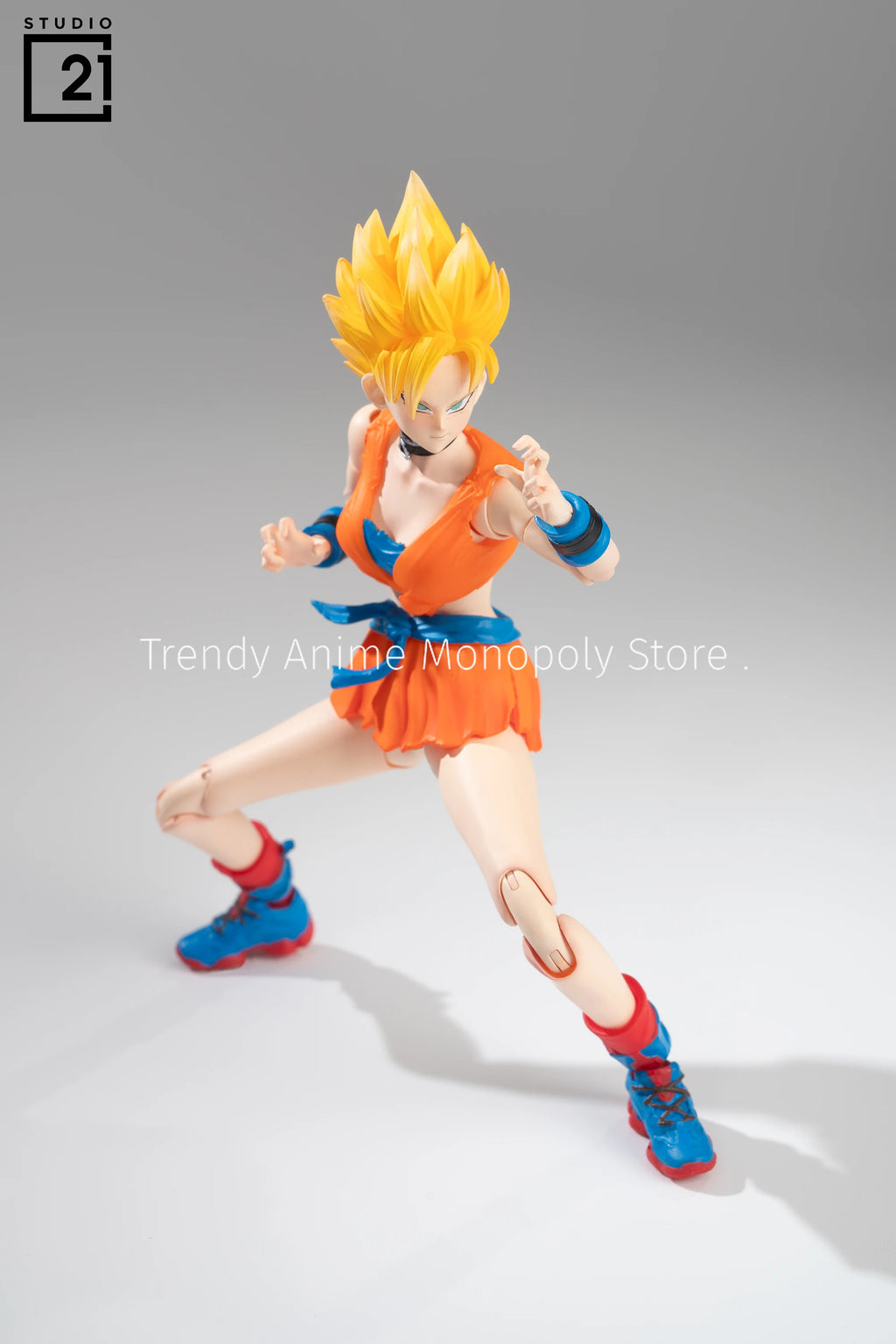 New Pre-sale 21 STUDIO 1/12 Dragon Ball Guitarist Sun Lingtong Action Figure