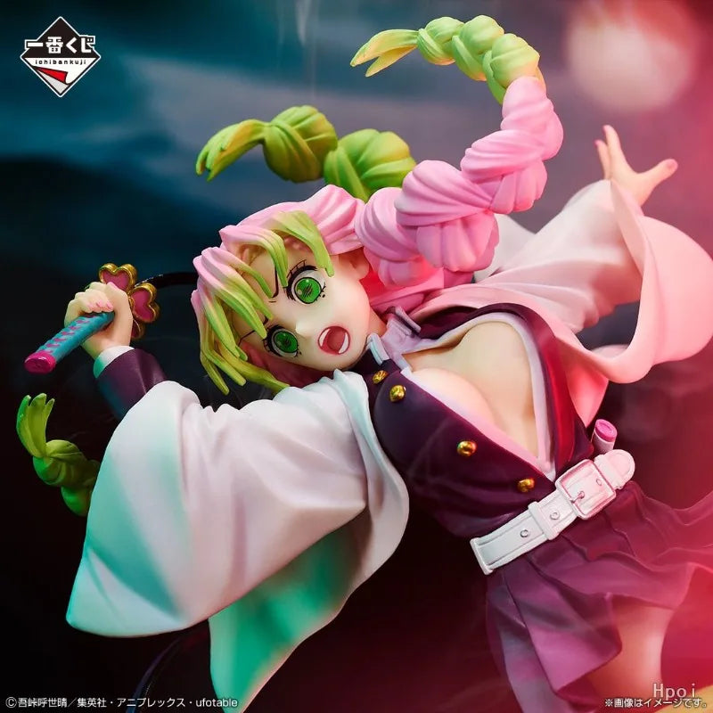 Kanroji Mitsuri Japanischer Bandai Banpresto Ichiban Kuji Dämonentöter Schmiedemesser Dorf C Belohnung Anime Figur Modell Geschenk Spielzeug