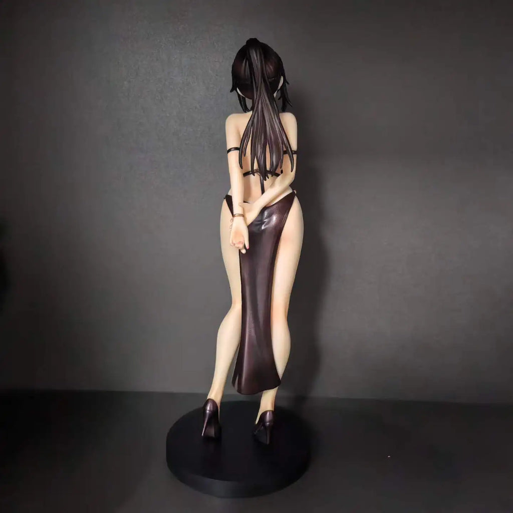 Miyamae Shiho 1/6 Scale Evening Gown Party Anime Girl Figure Boxed Collectible Model PC Case Desktop Display Decor