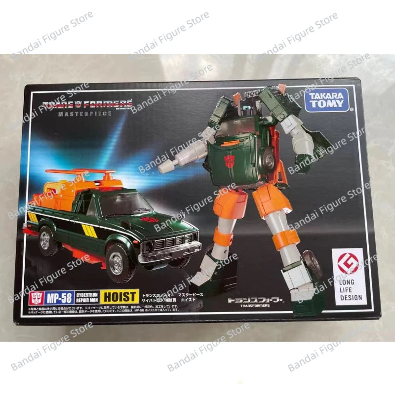 In Stock TAKARATOMY Transformers Masterpiece MP-58 Hoist Anime Action Figure Toy Gift Model Collection Hobbies