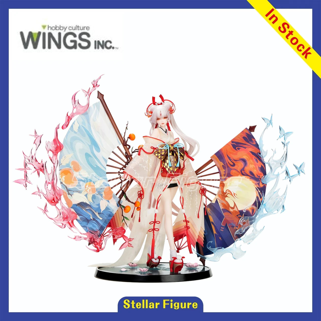 【SF】In Stock Original WINGS INC Onmyoji Shiranui Night Fire Lige Figures Model Anime Collection
