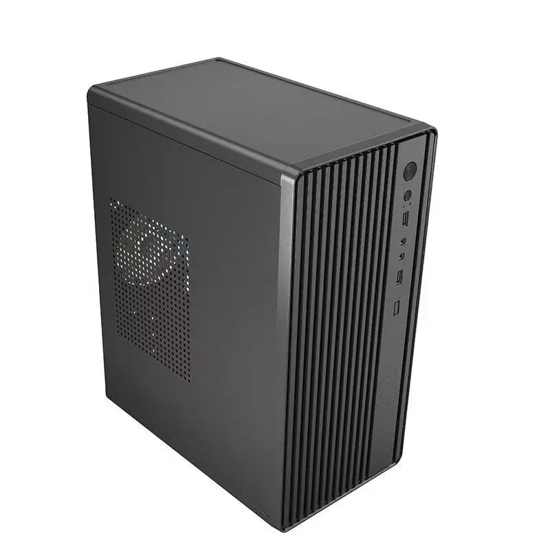 Mini-Computergehäuse, ATX-Netzteil, geeignet für M-ATX/ITX-Motherboards für einfache Tragbarkeit und schnelle Wärmeableitung