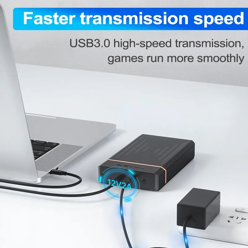 3TB Portable Gaming HDD Hyperspin/LaunchBox/Retrobat/Playnite Retro Game Console with 20000 Games for PS3/PS2/PS1/PSP/Switch/Wii