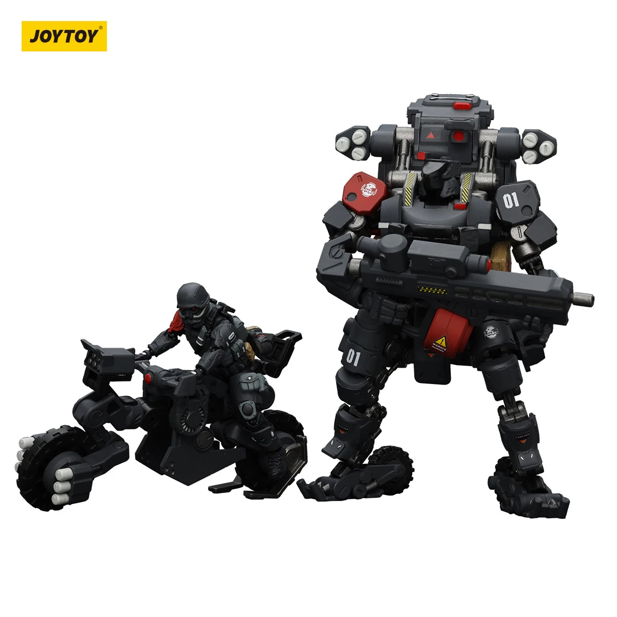 JOYTOY 1/25 Action Figure Fear XS Mech Tactical Assault Night Raid Anime figures Toys Military Model