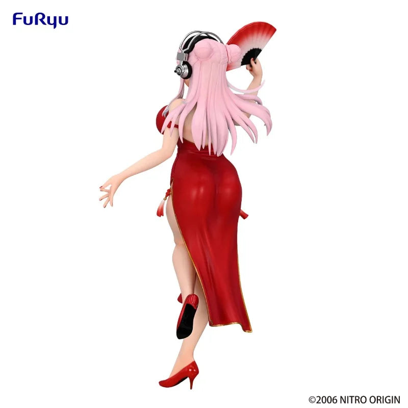В наличност Оригинален FURYU SUPERSONICO PVC 21 см аниме герой модел колекция кукли настолна декорация играчки подаръци