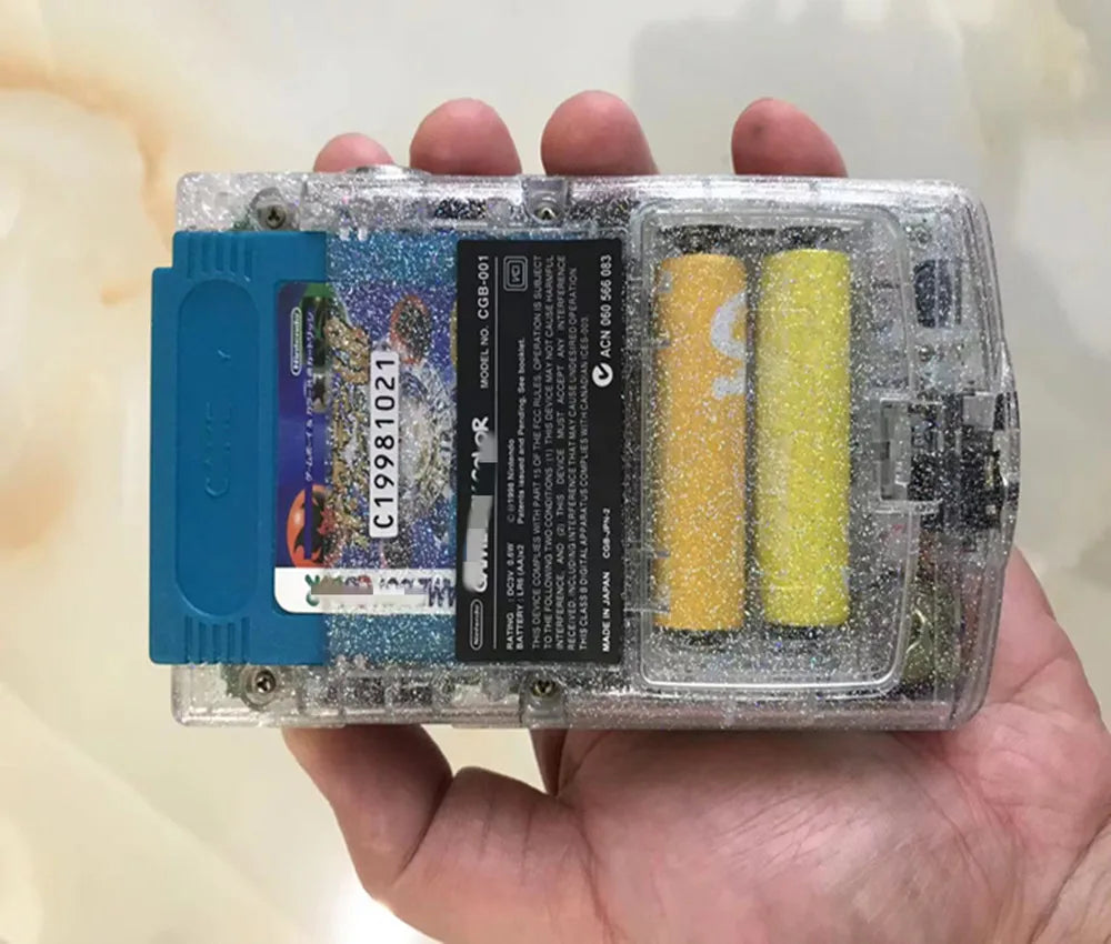 GBC New Casing and Original Motherboard 2.6 Inch LCD Display Screen for GAMEBOY COLOR GBC IPS LCD Retro Handheld Game Console