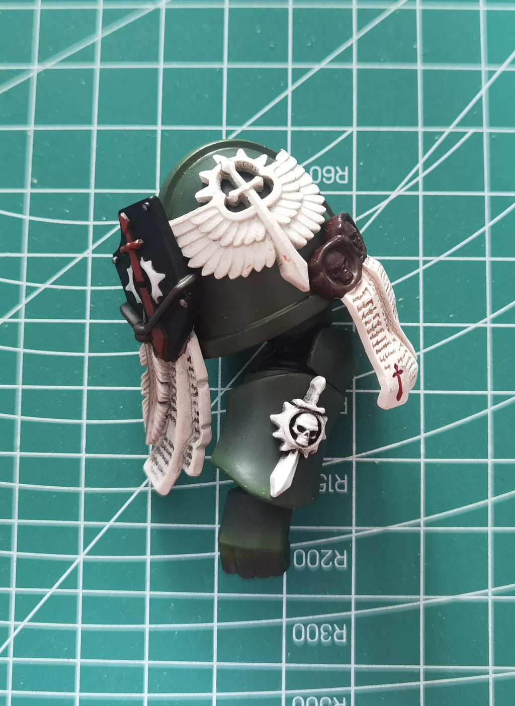 Joytoy Warhammer 40K 1/18 Action Figures Dark Angels Supreme Grand Master Azrael Model Gift Collection