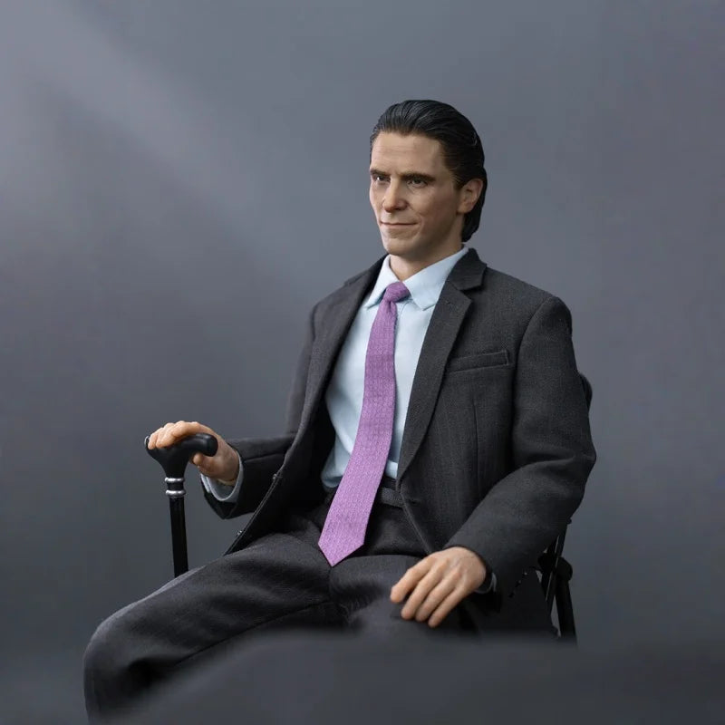 PopToys Smiling President Action Figure EX058 Original The Dark Knight Rises Christian Bale Collectible Soldier PVC Model Toy