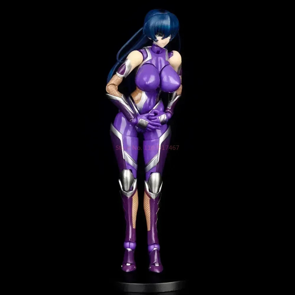 16cm Taimanin Series Second Axe Asagi Igawa Action Anime Figures Native Rocket Japan Verison