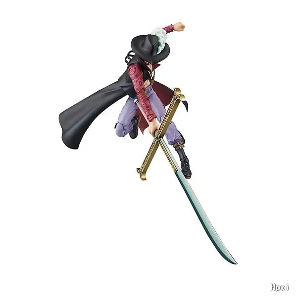In Stock Original MegaHouse Variable Action Heroes VAH Dracule Mihawk Anime Figure Model Collectible Action Toys Gifts