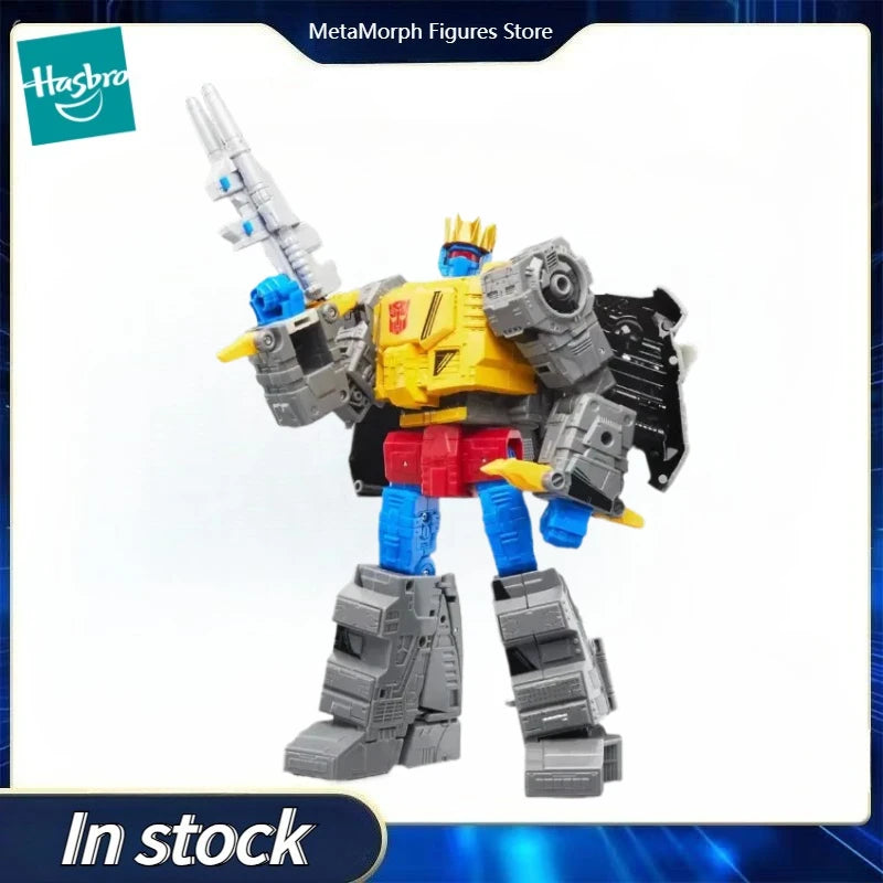 Original Hasbro Transformers Toys 40th Anniversary Limited Retro Comic Version GRIMLOCK Anime Figure Collection Model