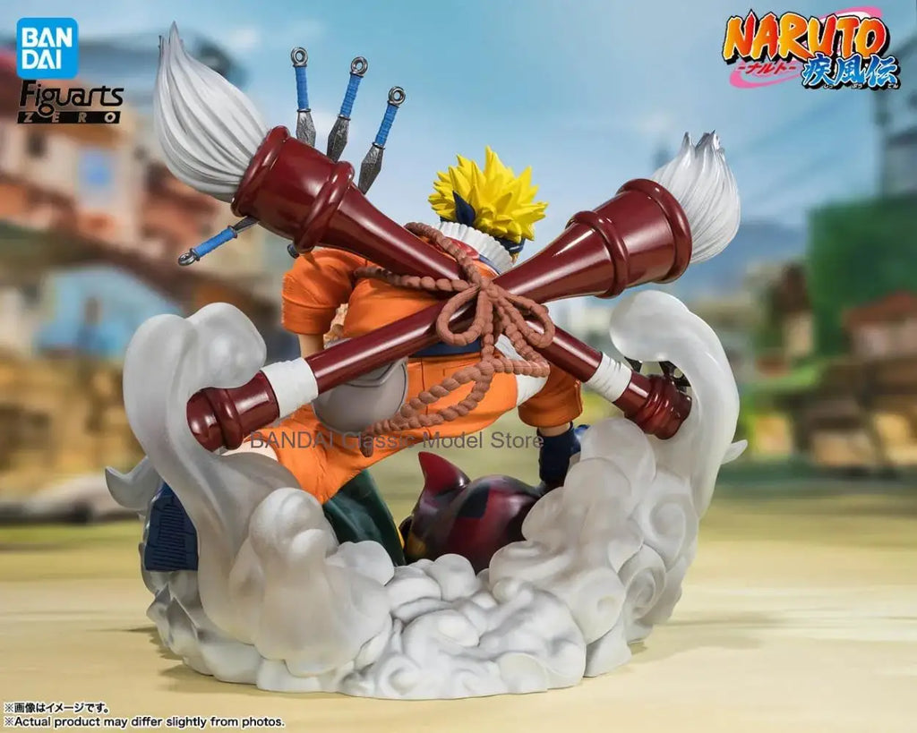 Original Bandai Officially Licensed Figuarts ZERO Naruto Uzumaki -Naruto 72 series Premium Collectible Model Toys ornament Gifts