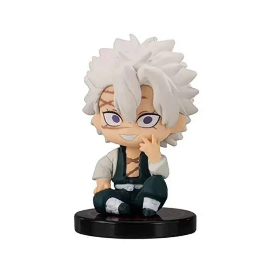 5Pcs/Set Anime Demon Slayer  Model Desktop Decoration Toy For Surprise Gift ﻿