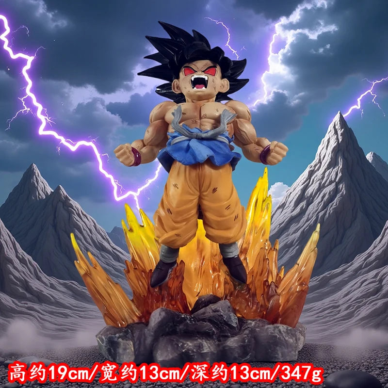 Фигура Сон Гоку Супер Саян Аниме Dragon Ball GT Гоку DBZ Екшън фигурка Модел Подаръци Колекционерски фигурки за деца поза