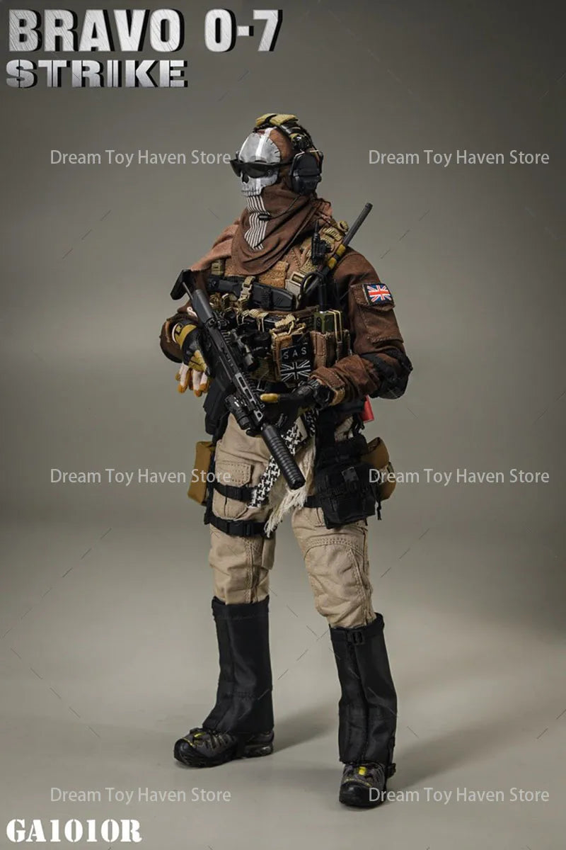 EASY&SIMPLE ES 1:6 GA1010R BRAVO 0-7 SAS GHOST 12Inch Men Soldier Full Set 12inch Action Figure Best Fans Collectible Dolls
