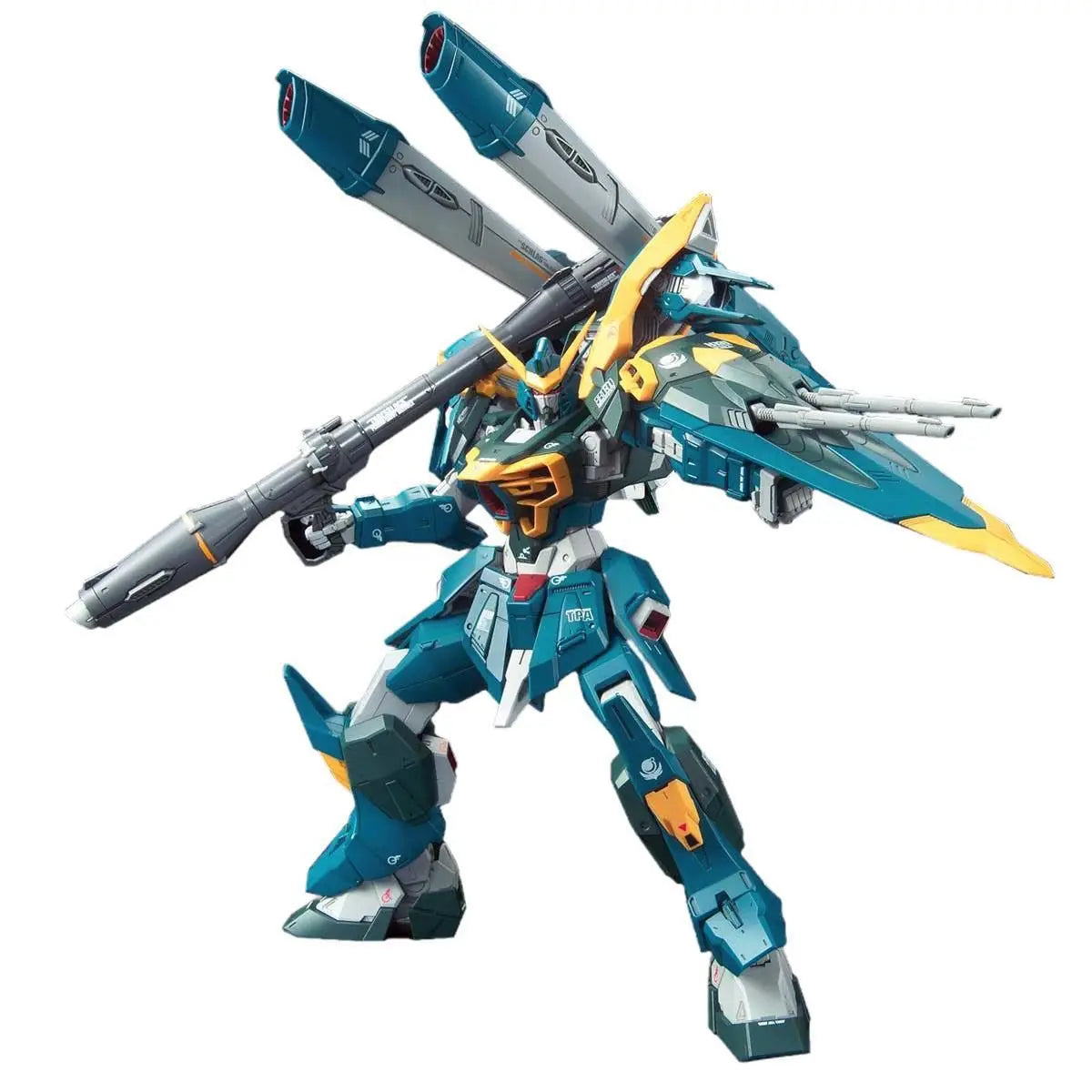 Baobao Mode Co-Branded Fierce Tiger Mode Fm 1/100 Calamity Action Figures With Water Sticker And Special Effects Pieces Toy Gift