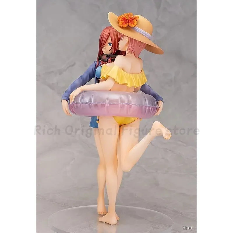 In Stock Original GSC The Quintessential Quintuplets Nakano Ichika/Nakano Miku Model Toys Anime Figure Collection Ornaments