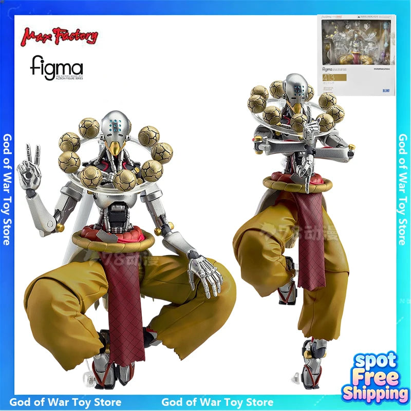 Max factory production, figma mobile Japanese figurine series, action shooting game Overwatch Zenya Tower/ Angel/ McRae/D.VA