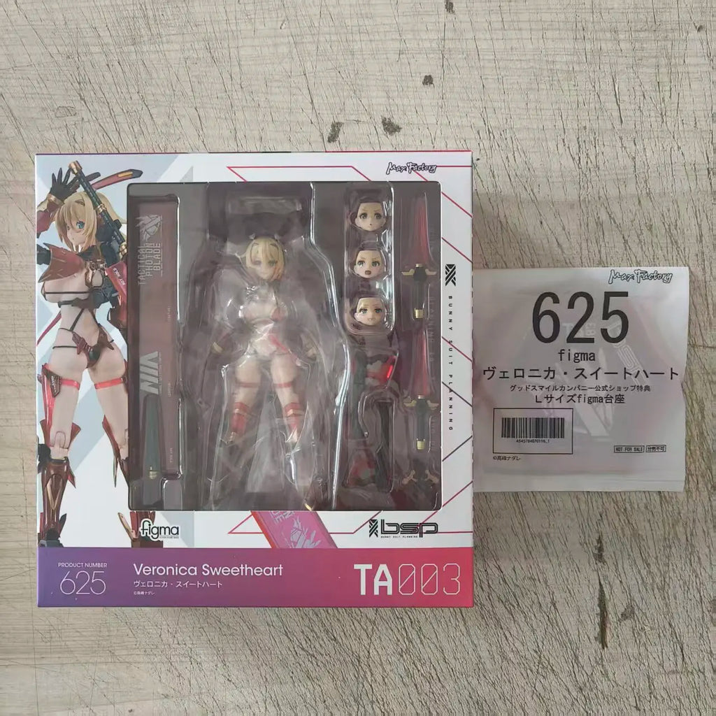 Mf Figma 625 Veronica Sweetheart Bunny Girl Articulated Action Figure Model Desktop Display Decor For Adult Anime Collectors