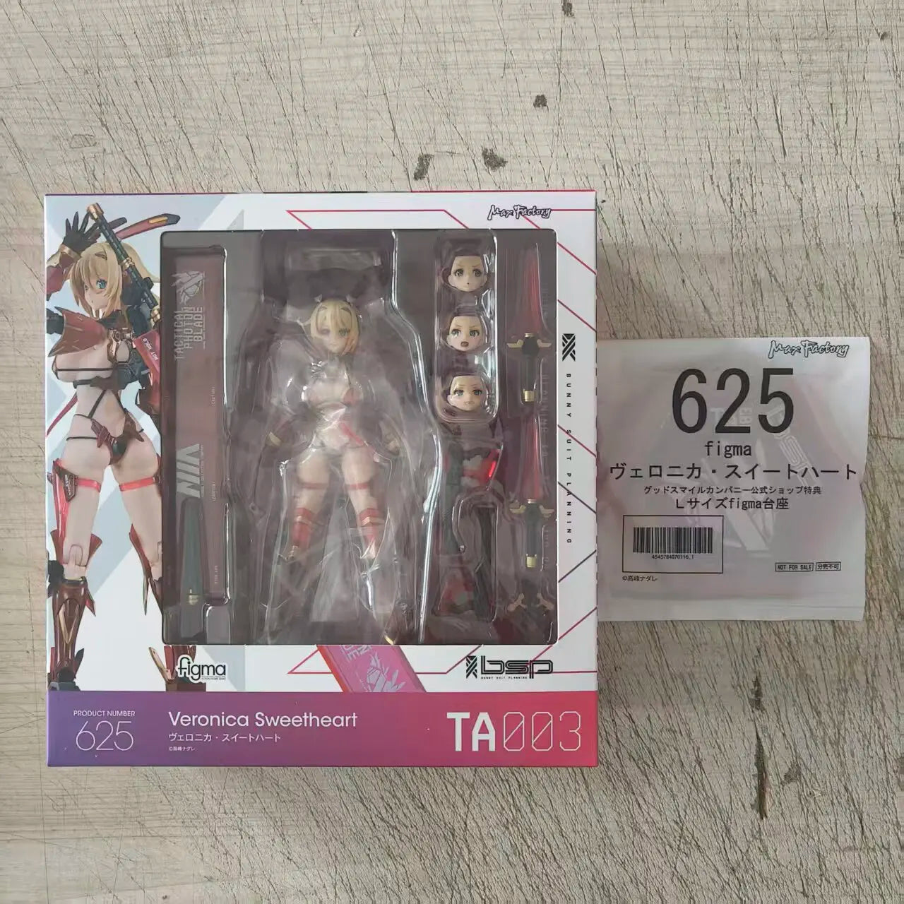 Mf Figma 625 Veronica Sweetheart Bunny Girl Articulated Action Figure Model Desktop Display Decor For Adult Anime Collectors
