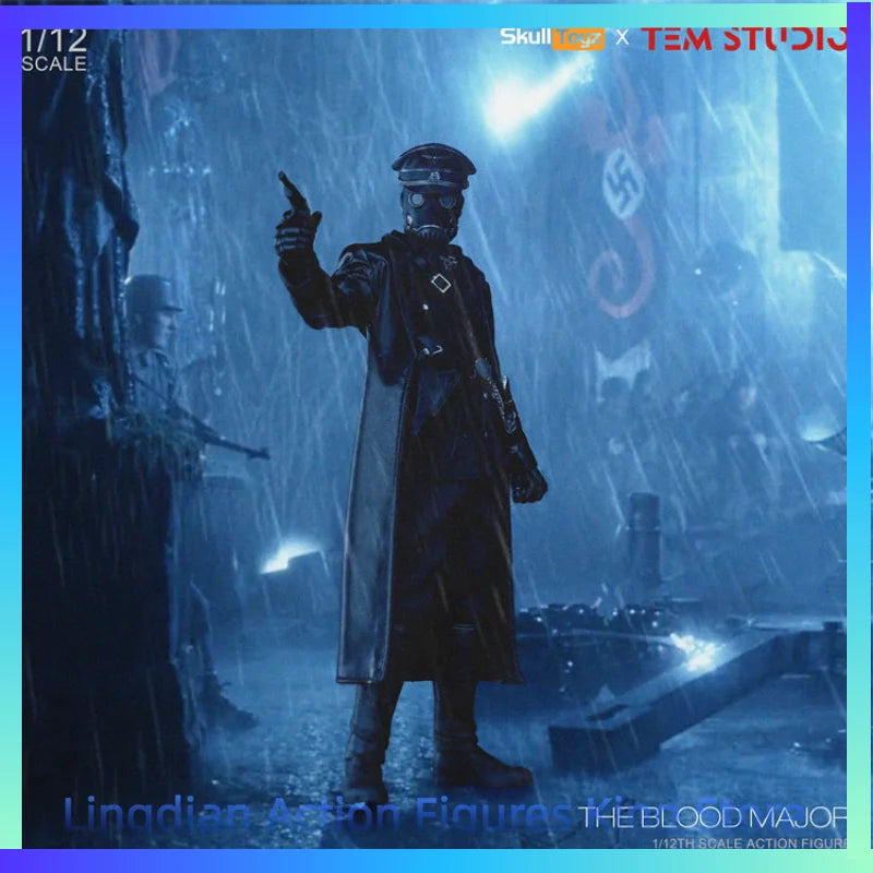 TEM×Skull Toyz 1/12 Hiyori Night School Officer TEMS002 Movable Action Figure Toy Collection Gift