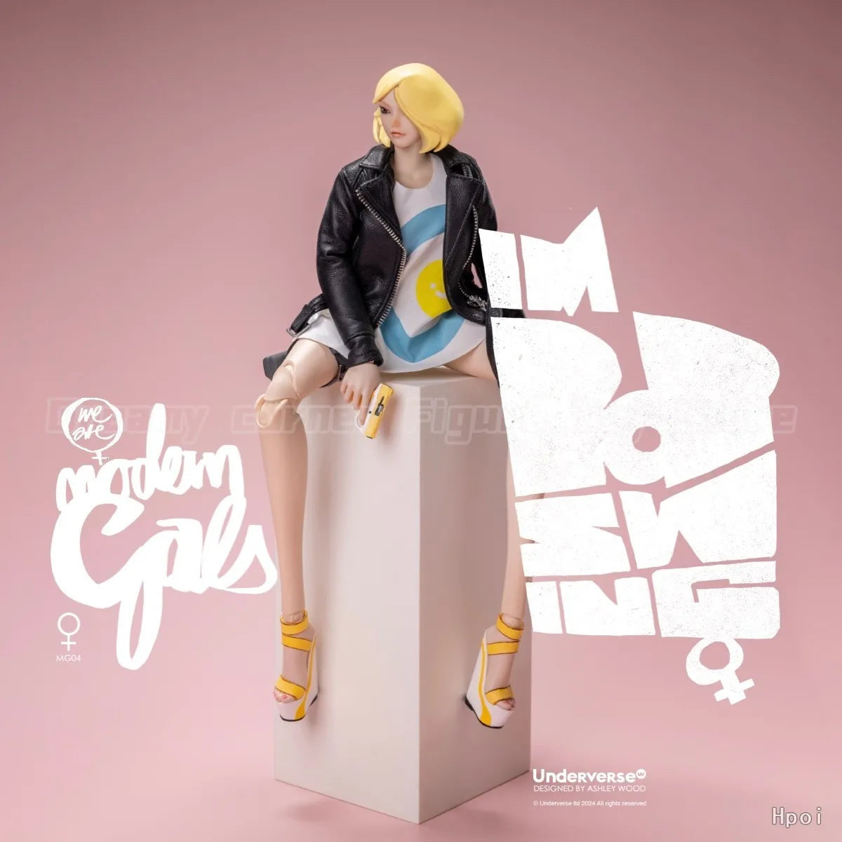 【In Stock】Original Underverse MODERN GALS POPSWING 1/6 Action Figure Toy Model Collection Gifts