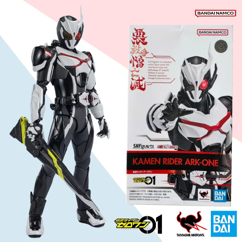 Bandai original SHF KAMEN RIDER ARK-ONE anime action figure model toy ornaments collection birthday surprise gift for children