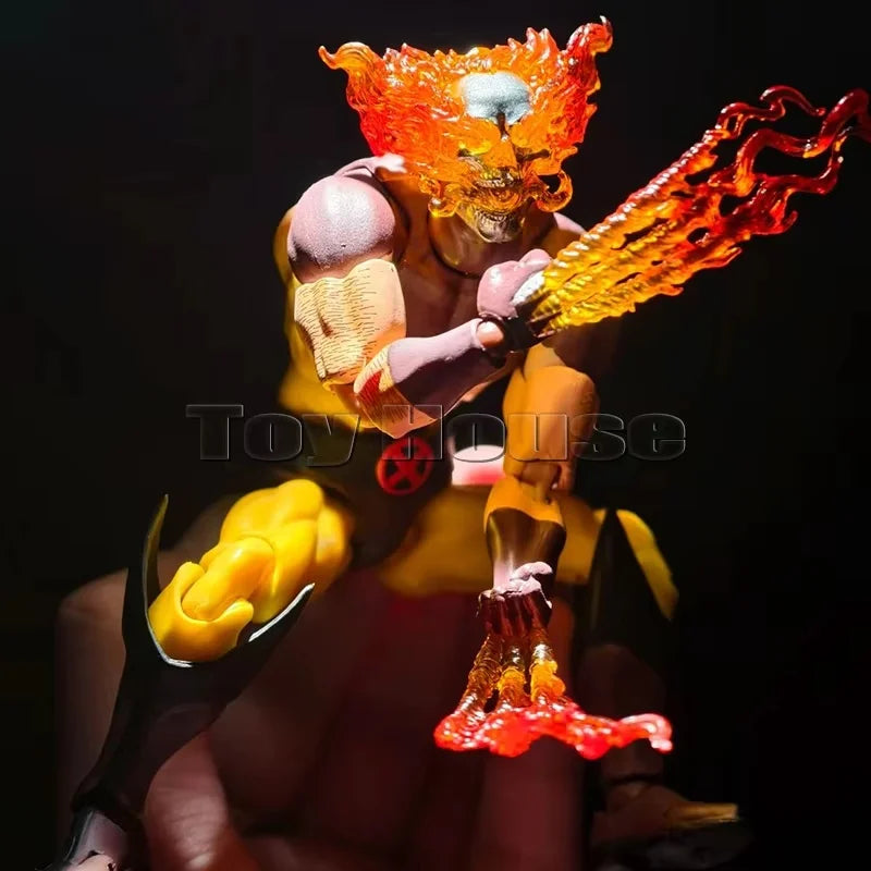 In Stock Ct Toys Hellverine Figure Wolverine Mafex 096 138 X-Men Anime Action Figure Figurine Statue Model Collection Toys Gift