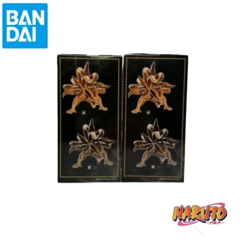 In Stock Original Bandai Naruto Banpresto Holiday Gifts 100% Genuine Kurama Figurine Model Statue Ornaments