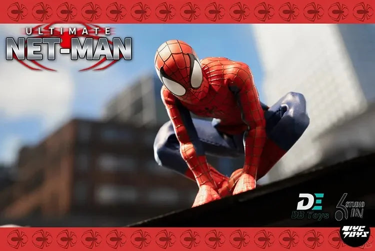 In Stock DBToys X6in Studio 1/12 Ultimate Spider Man dbm001 Red Ultimate dbm002 Black Symbiotic Full Set 6in Action Figure Model