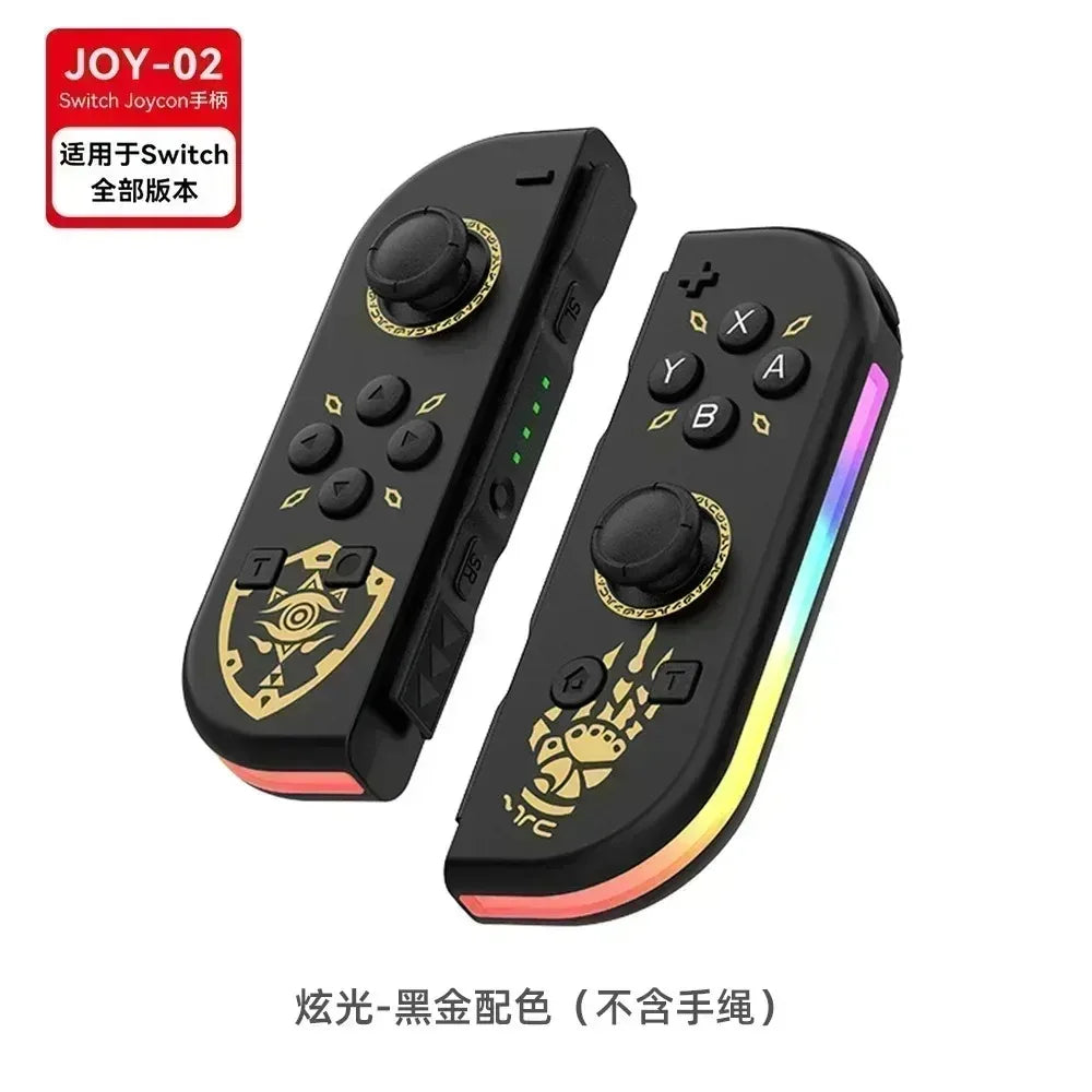 2026 New for Joycons Gamepad for Switch Bluetooth Wireless Controller Joystick with Trubo Video Game Consoles