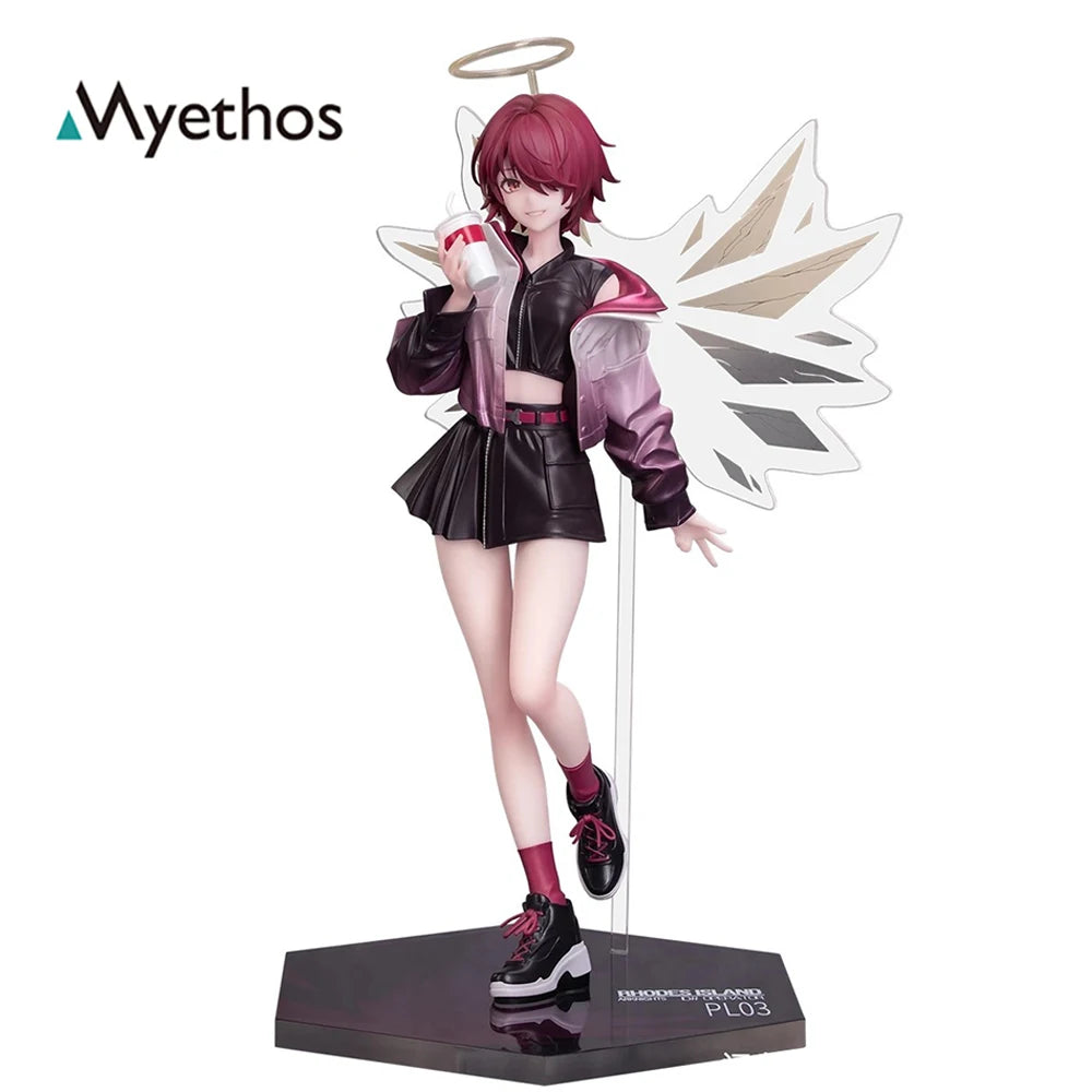 IN Stock Original Myethos Gift+ Arknights Exusiai Ambience Synesthesia Ver. 1/8 Anime Figure PVC Model Collectible Toys 22Cm