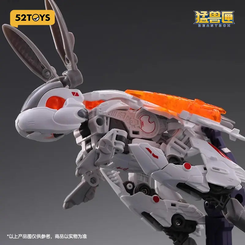 52TOYS BEASTDRIVE BD-02 STAR DASH Rabbit Original Chinese Mecha Transformable Assembly Action Figure Collectible Model In Stock