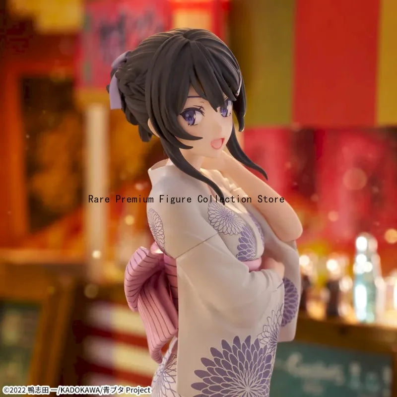 SEGA Luminasta Mai Sakurajima Kimono Figure - Rascal Does Not Dream of Bunny Girl Senpai Original Anime Model