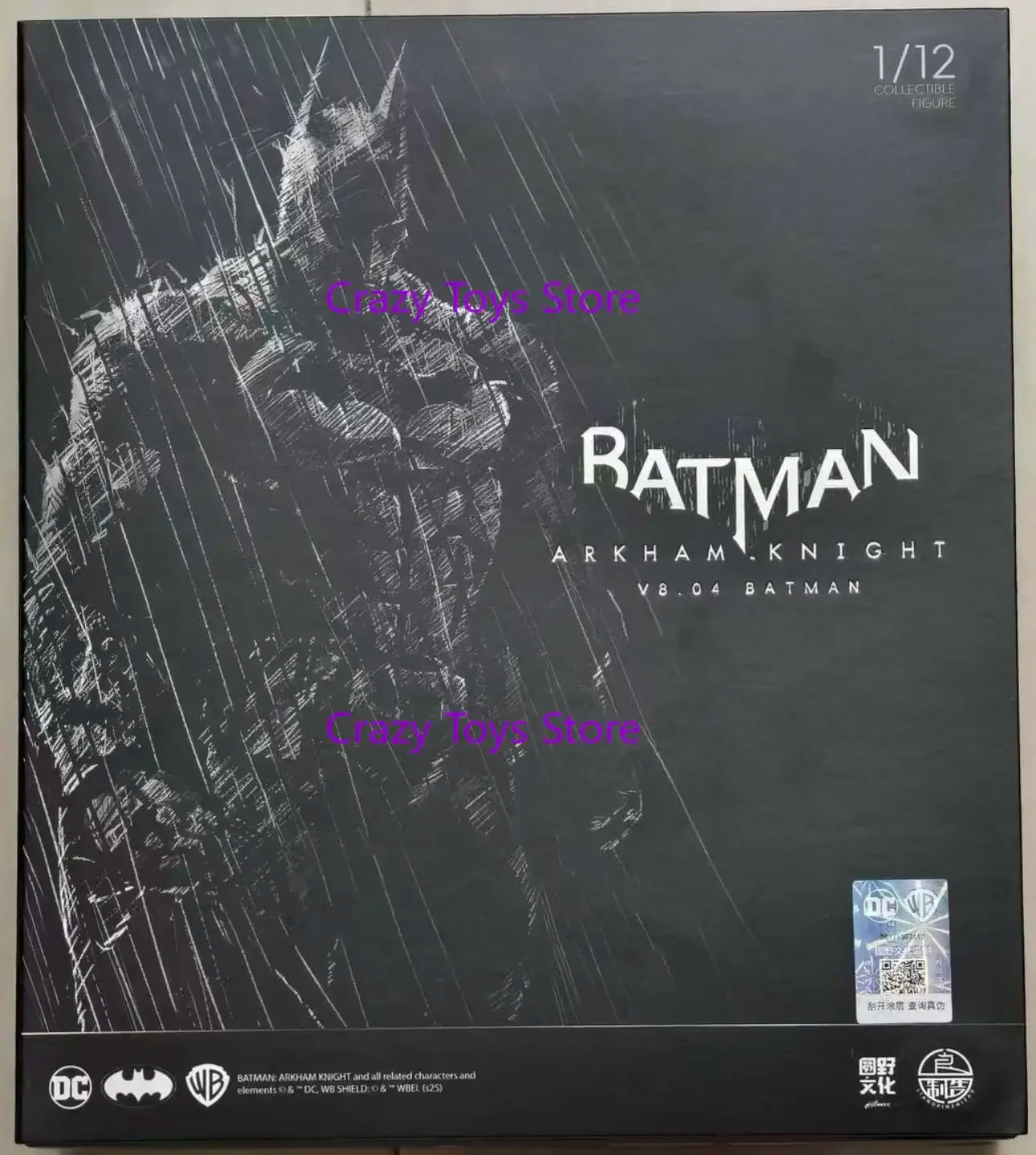 In Stock New 1/12 Arkham Knight Action Figures V8.04 Suit Batman 002 Deathstroke Dc Multiverse Superman Statue Lpzz Toys Gift